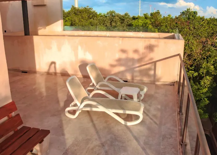 Apartment Jungle Loft With Terrace & Natural Light - Santuario Boutique Chemuyil