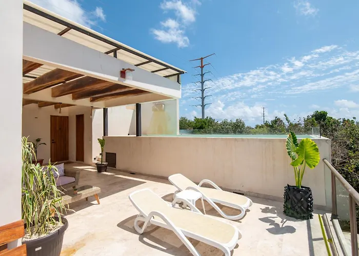 Jungle Loft With Terrace & Natural Light - Santuario Boutique * Chemuyil