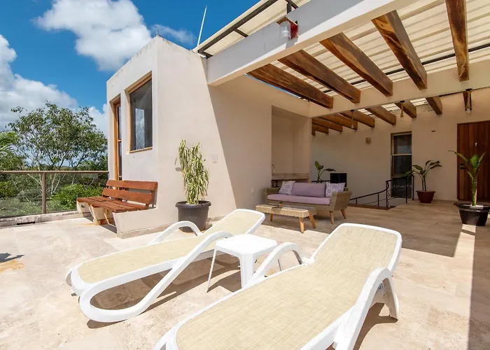Jungle Loft With Terrace & Natural Light - Santuario Boutique * Chemuyil