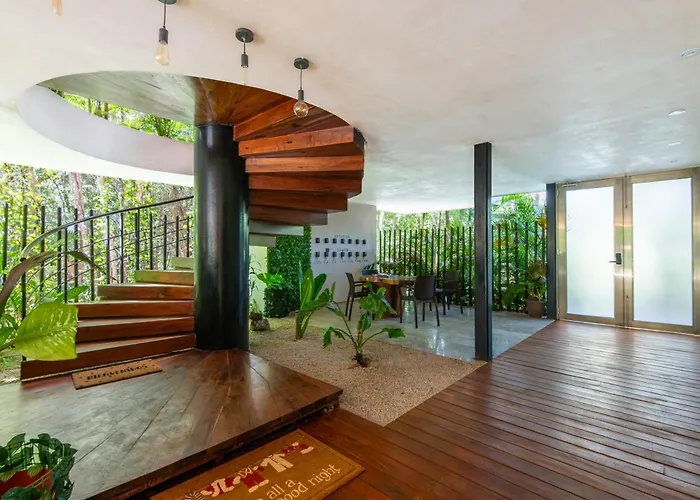 Jungle Loft With Terrace & Natural Light - Santuario Boutique Chemuyil